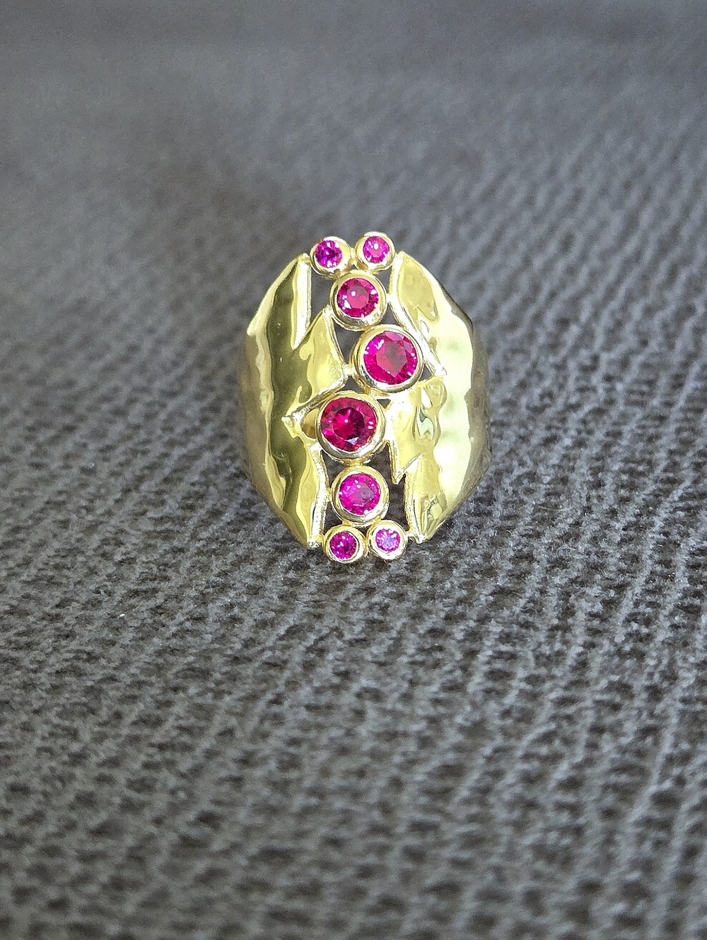 Shivam Lab🧪 Created Ruby Statement Ring💍 - NWT - Picture 14 of 16